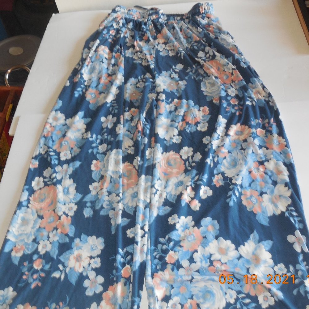 Dreams & Co, Size 14/16, Blue/Pink Lounge Pants